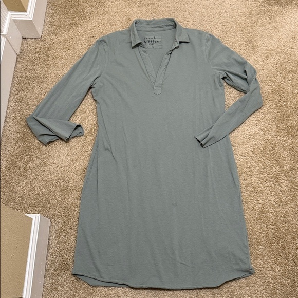 Frank & Eileen mint green cotton dress - Picture 2 of 2